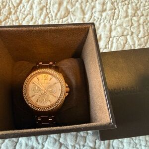 Michael Kors Rose Gold Watch Watch